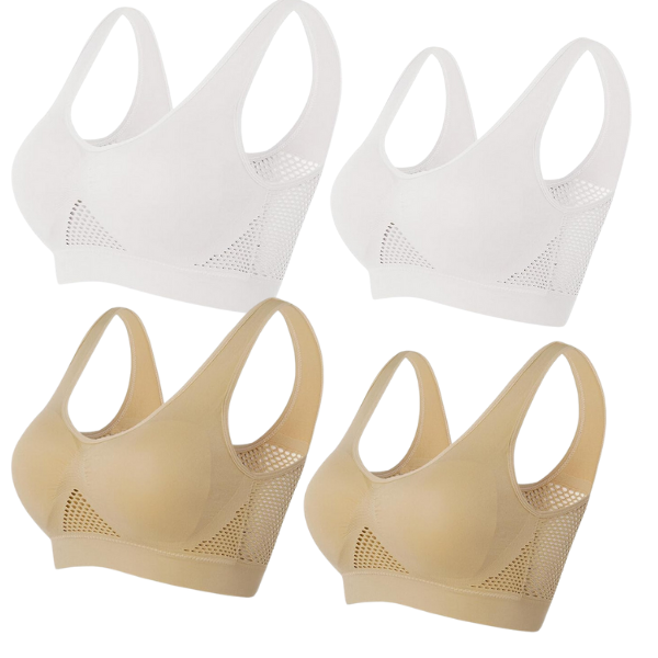 Kit Sutiã Beca Push Up Modelador respirável anti-flacidez (COMPRE 1 e leve 3❤️)