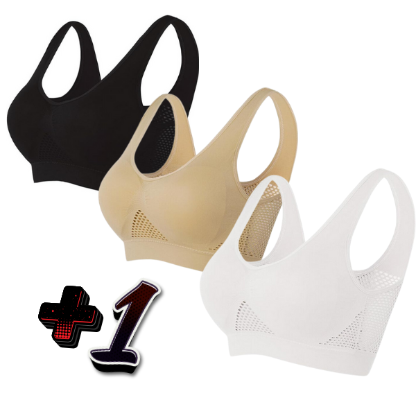 Kit Sutiã Beca Push Up Modelador respirável anti-flacidez (COMPRE 1 e leve 3❤️)